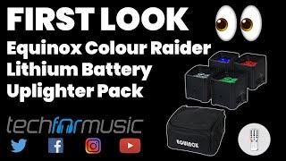 Virtual Demo: Equinox Colour Raider Lithium Battery Uplighter Pack