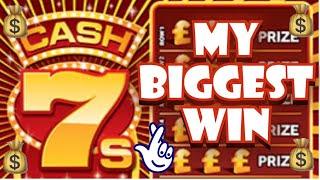 Cash 7’s BIG WIN - Scratchcards From The National Lottery. My Best Card Win Ever 