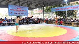 Đô vật Nguyễn Văn Đoàn (Công an) & Đoàn Tâm Sinh (Tuyên Quang)_   Hạng cân 55 KG