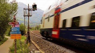 A walk by the railway from Bad Ragaz to Maienfeld