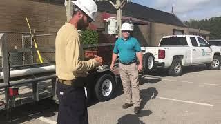 Electrical Safety with Four County Electric and Bladen County students