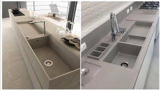 Neat look kitchen sink designs that look amazing - kitchen sink models