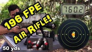 Benjamin Bulldog .357 Air Rifle + 50 & 100 Yard Accuracy TEST + FULL REVIEW - PCP Ballistic Gel