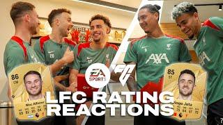 'I'm Quicker Than You, Going Backwards!' | Liverpool Players React To FC 25 Ratings!