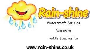 Toddler Waterproofs | Rain-shine | Puddle Suits