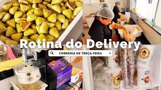 ROTINA DO DELIVERY DE SALGADOS