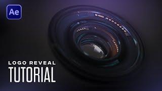 After Effects Tutorial: Camera Lens Zooming Logo Animation in After Effects (No Plugins)