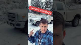 Electric 1 Ton trucks