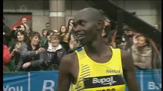 Great Finish By Kogo!-Birmingham Half Marathon 2012