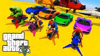 GTA V Existing Car Racing By Trevor New Stunt Map Challenge