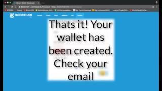 How to create wallet address in blockchain