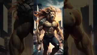 The Extraordinary Evolution: Human-Animal Hybrids #youtubeshorts #animationshort #creativeanimation