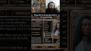 Thing about dual classing late | Baldur's Gate
