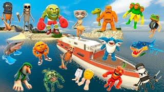  MAGIC ISLAND NEW 3D & 2D ITALIAN AI BRAINROT MEMES LIN GANG MELON FAMILY SPARTAN KICKING in Gmod !