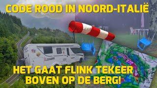 CODE ROOD IN NOORD-ITALIË! HET GAAT FLINK TEKEER BOVEN OP DE BERG! #275