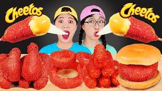 Cheetos Chicken Hot Dog Homemade Mukbang DONA