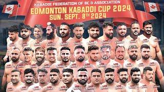 LIVE - Edmonton Kabaddi Cup 2024 - Canada Kabaddi