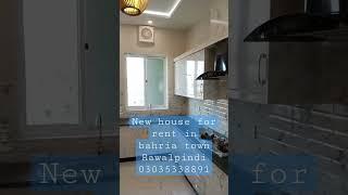 new house for rent in bahria town Rawalpindi