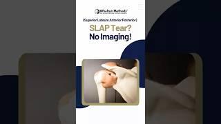 SLAP Tear Diagnosis Without Imaging