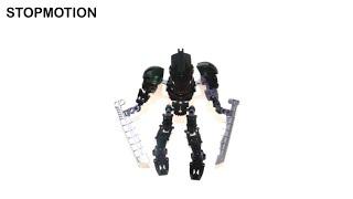 Building LEGO Bionicle Toa Metru Matau Set 8605 Stopmotion