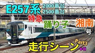 【走行シーン】E257系2000番台・2500番台 特急”踊り子”・”湘南”号