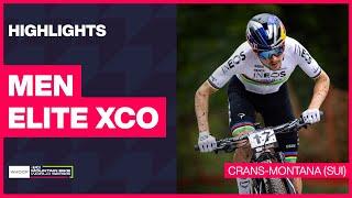 Crans-Montana - Men Elite XCO Highlights | 2024 WHOOP UCI Mountain Bike World Cup