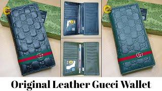 Gucci leather long wallet collection | Best quality leather wallet | Wallet price in bangladesh