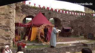 Burg Rheinfels, Mittelalterliches Burgfest, Das DaVinci Rad - Germany HD Travel Channel