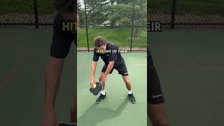 The Secret For Perfect Resets  #pickleball #pickleballtips