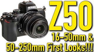 Nikon Z50, 16-50mm & 50-250mm Unboxing