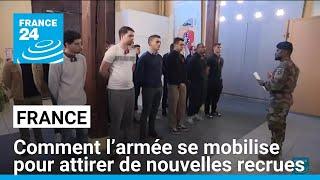 France : comment l’armée se mobilise pour attirer de nouvelles recrues • FRANCE 24