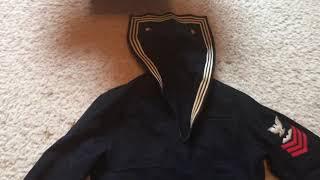 Ww2 us navy uniform un boxing