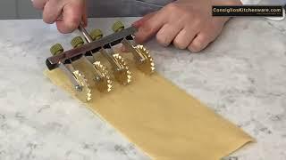 How to Use Consiglio's Brass Pasta & Pastry Tools