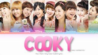 Girls’ Generation (소녀시대) Cooky Color Coded Lyrics (Han/Rom/Eng)