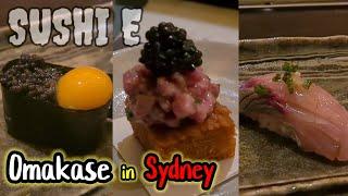 진짜루 여기는 두번 세번 가세요 / "Sushi E" diner omakase in Sydney