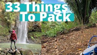 33 Things to Pack on a DAY HIKE in HAWAII | TRAVEL TIPS | OAHU