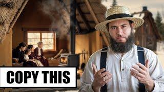 How Amish HEAT Their Homes Without POWER