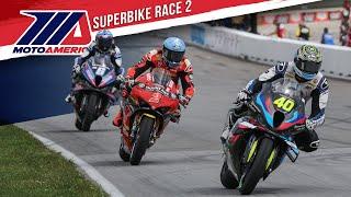 Steel Commander Superbike Race 2 at Mid-Ohio 2024 - FULL RACE | MotoAmerica