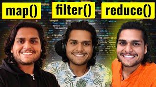 map, filter & reduce  Namaste JavaScript Ep. 19 