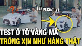 Test thử ô tô trước khi GỬI XUỐNG CHO CÁC CỤ, thanh niên khiến dân mạng TRẦM TRỒ | Tin Ngắn 3 Phút