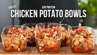 FAST TRACK Your Meal Prep in 40 Minutes with This Easy Spiced Chicken Potato Bowl