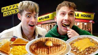 Two Brits try Waffle House for the first time!