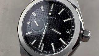 Zenith Defy Skyline "El Primero" 03.9300.3620/21.I001 Zenith Watch Review