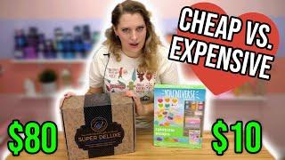 CHEAPEST vs MOST EXPENSIVE AMAZON SOAP KITS  SOAPMAS DAY 7