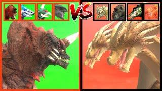 How Many Kaiju Will Defeat Team King Ghidorah, Legendary Godzilla, Kong 2024, Biollante In ARBS