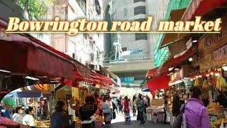 Bowrington road market/walking tour,