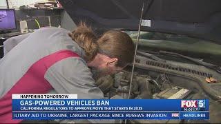 Gas-Powered Vehicles Ban