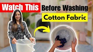 Ultimate Guide: How to Wash Cotton Clothes Without Color Bleeding in 5 easy steps | Laundry Tip