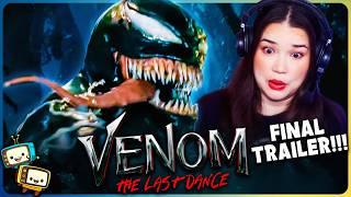 VENOM: THE LAST DANCE Final Trailer Reaction! | Tom Hardy | Marvel