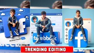 Trending Social Media Profile Name Photo Video Editing | How To Make Facebook Profile Photo Editing